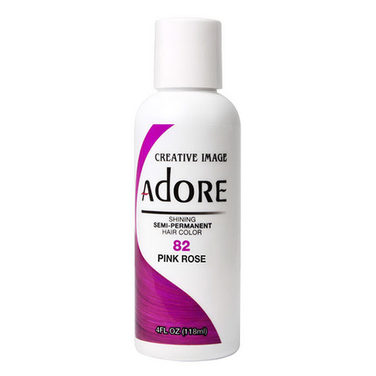 Adore - Semi Permanent Hair Dye - 4oz - Pink Rose